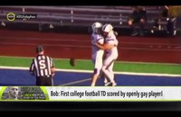 Watch: Erster Touchdown eines schwulen College Football-Spielers