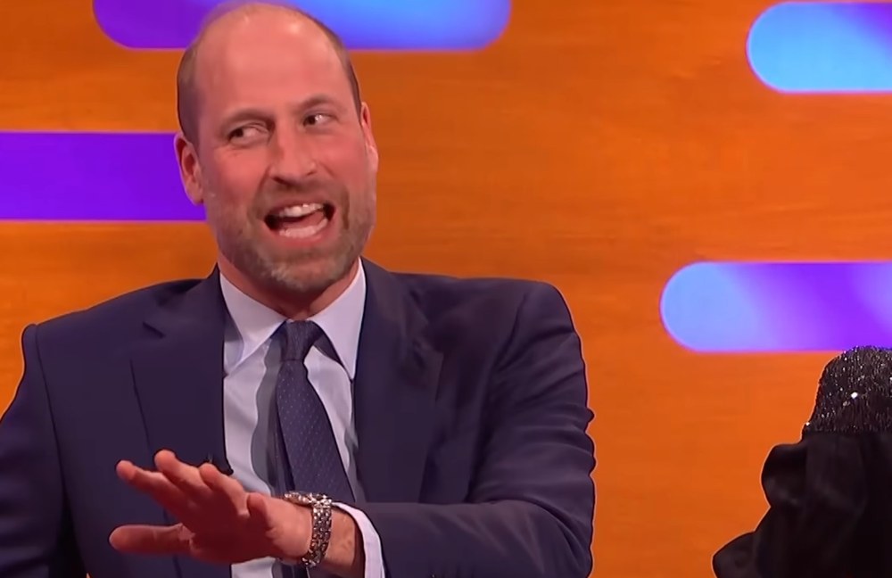 Watch: Erstmals besucht mit Prince William ein Royal die Graham Norton Show