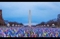 Watch: Fahnenmeer zur Inauguration von Biden/ Harris