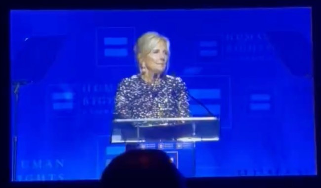 Watch: First Lady Jill Biden sprach am Human Rights Campaign Dinner