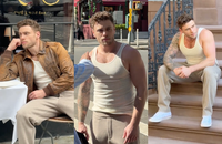 Watch: Gus Kenworthy machts möglich... graue Sweatpants in der Vogue!