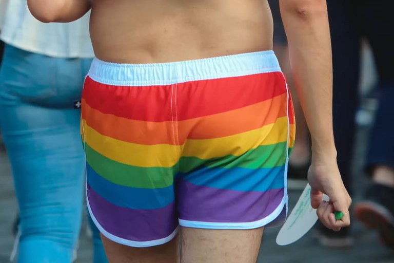 Watch: I Saw The Sign: Pride Flag