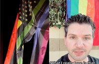 Watch: Ihre Pride Flag wurde mehrfach zerstört... und nun dies!