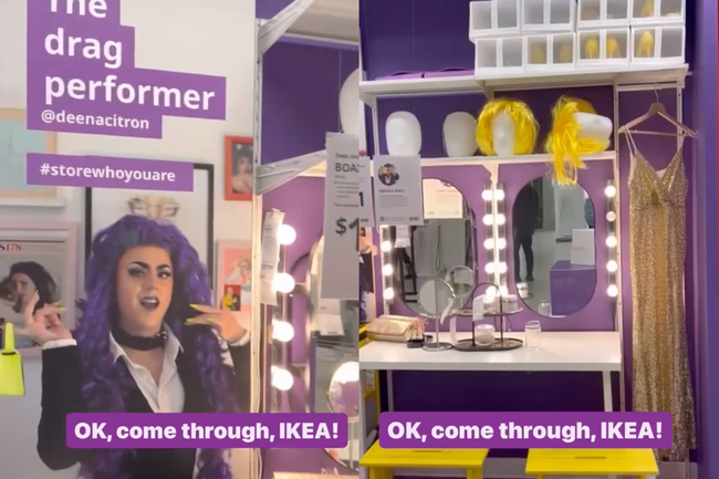 Watch: IKEA feiert die Drag-Kultur