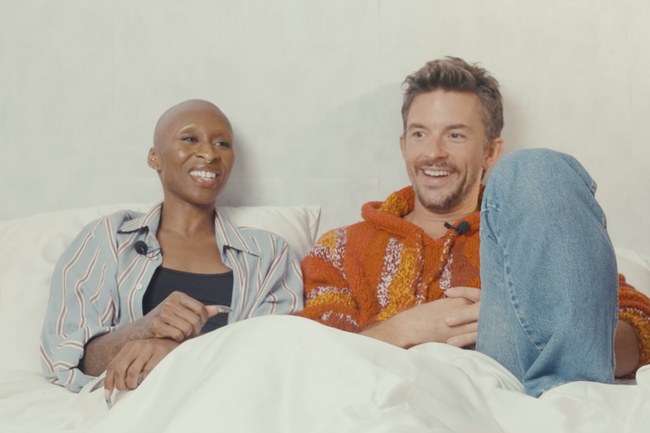 Watch: In Bed With... Cynthia Erivo & Jonathan Bailey