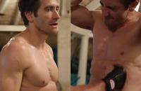Watch: Jake Gyllenhaal ripped & sweaty
