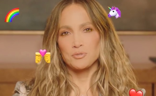 Watch: Jennifer Lopez gibt Queers die offizielle Genehmigung, die Arbeit zu schwänzen