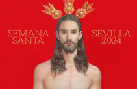 Watch: Jesus-Poster für die Karwoche in Sevilla sorgt für Wirbel