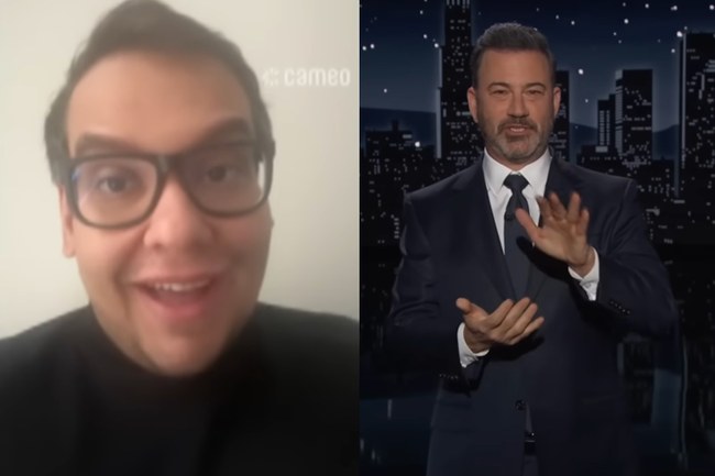 Watch: Jimmy Kimmel pranks George Santos - Klage!