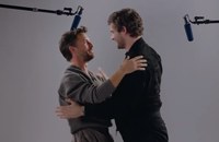 Watch: Jonathan Bailey & David Corenswet - Should we kiss?