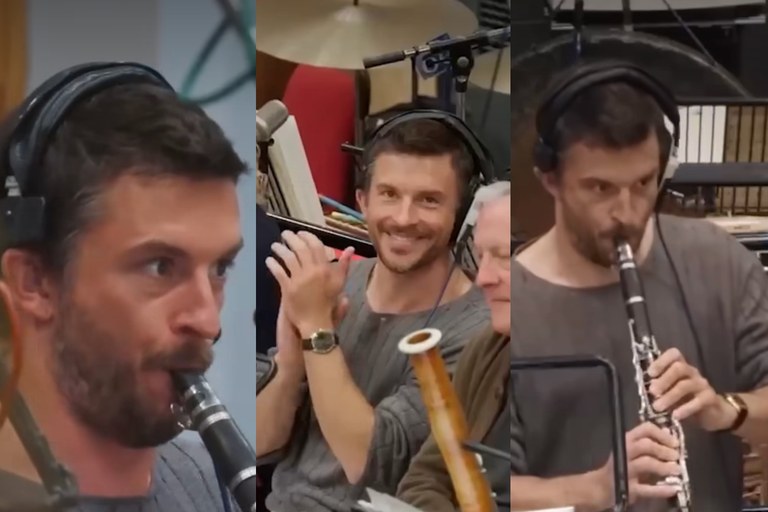 Watch: Jonathan Bailey spielt selber Jurassic World-Theme ein... mit der Klarinette!