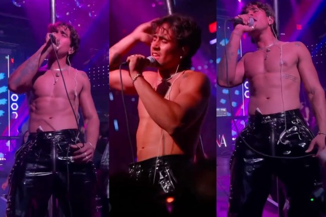 Watch: Michael Cimino serviert sexyness in West Hollywood