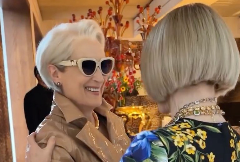 Watch: Miranda Priestly trifft wieder auf Anna Wintour