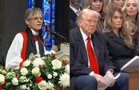 Watch: Mutige Bischöfin kritisiert Trump während Eröffnungsgottesdienst