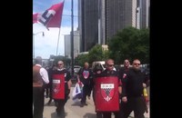 Watch: Neo-Nazis stören Detroit Pride