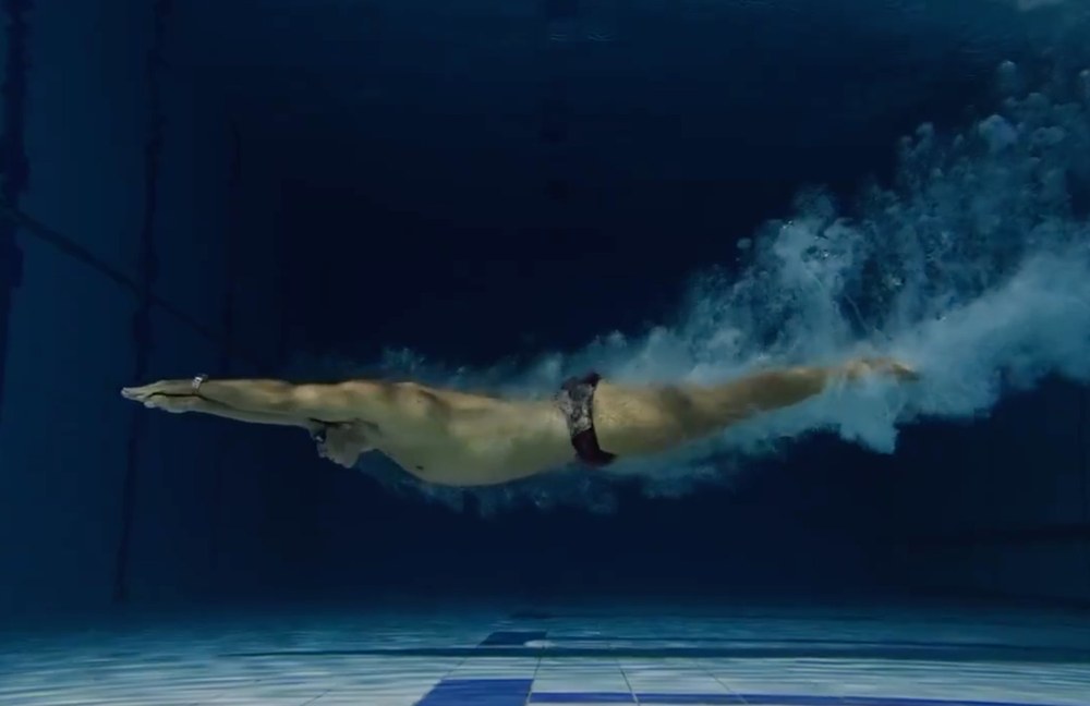 Watch: Olympia-Schwimmer for Emporio Armani