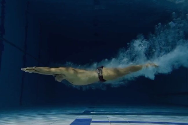 Watch: Olympia-Schwimmer for Emporio Armani