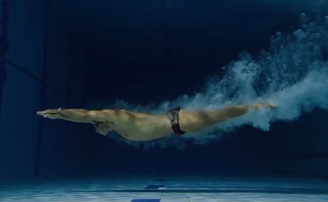 Watch: Olympia-Schwimmer for Emporio Armani