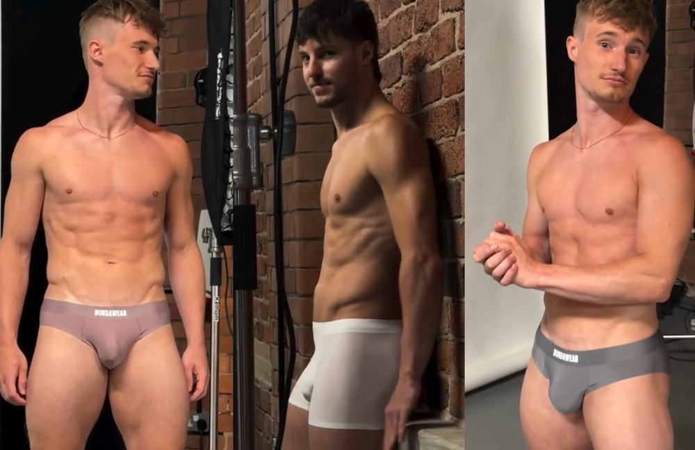 Watch: Olympia-Turmspringer stellt seinen eigenen Underwear Brand vor