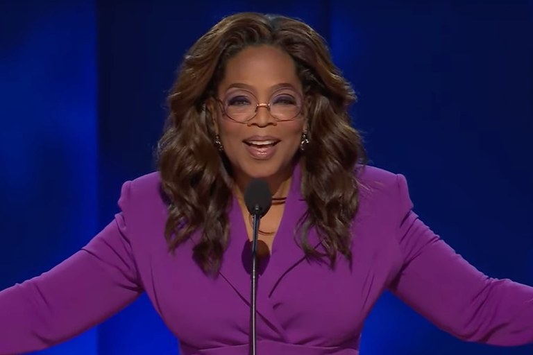 Watch: Oprah Winfrey spricht am Parteitag der Demokraten