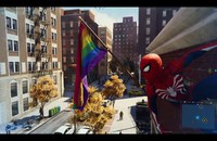 Watch: Rainbow Flag im neuen Spiderman-Game