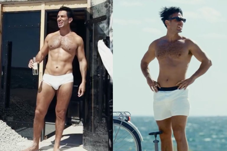 Watch: Ricky Martins Ex-Mann modelt für schwedisches Label
