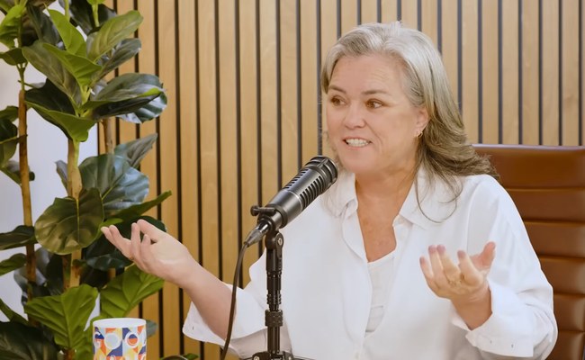 Watch: Rosie O'Donnell darüber, weshalb sie sich nicht unterkriegen lässt