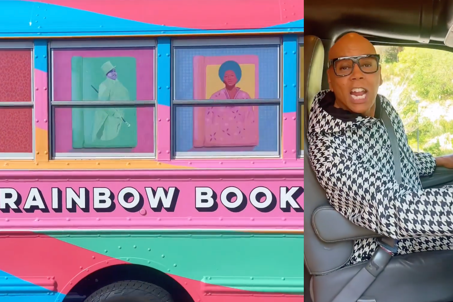 Watch Rupaul Kämpft Mit Rainbow Library Bus Gegen Bücherverbote — Gaych · Alles Bleibt Anders