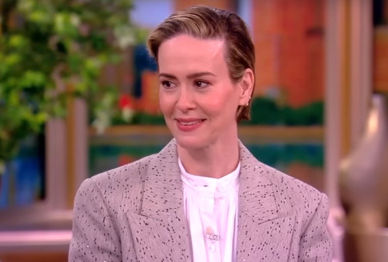 Watch: Sarah Paulson besuchte The View