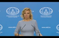 Watch: Sprecherin des russischen Aussenministeriums und finnischer Journalist geraten verbal aneinander