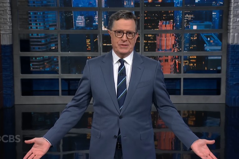 Watch: Stephen Colbert über Corporate Pride