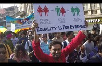 Watch: Tausende nehmen an der Mumbai Pride teil