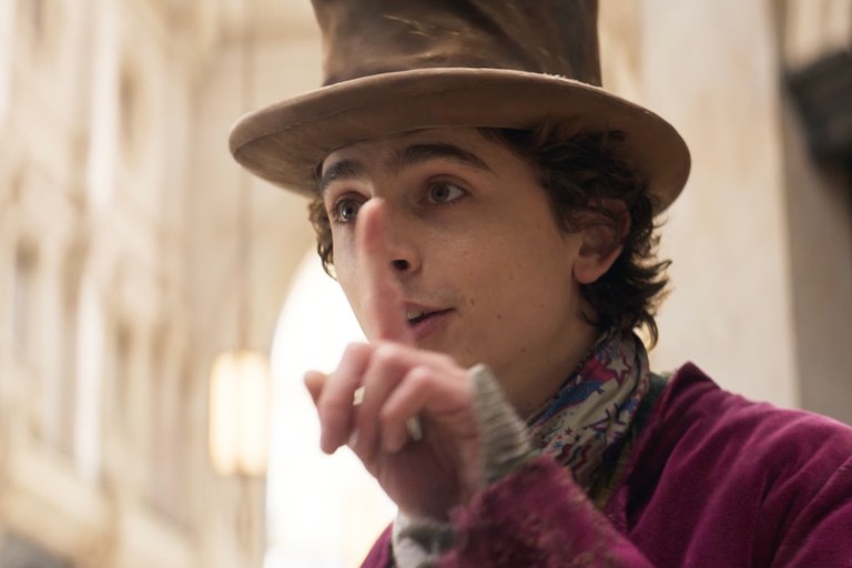 Watch: Timothée Chalamet in Wonka