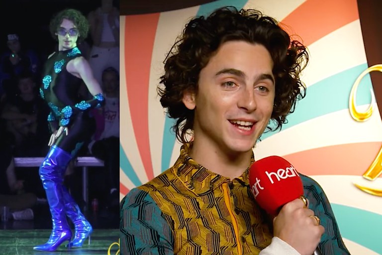 Watch: Timothée Chalamet und das Voguing Video