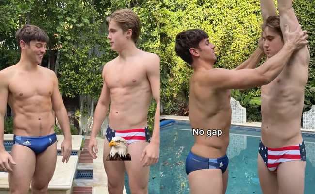 Watch: Tom Daley gibt Nachhilfe - und es wird ziemlich... flirty!