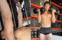 Watch: Tom Daley hat sich ein neues Home Gym gegönnt...