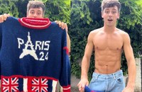 Watch: Tom Daley präsentiert seinen Olympics 2024-Pullover