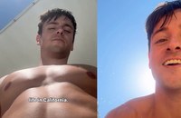 Watch: Tom Daleys Quality Time mit seinem Sohn im Wasserpark