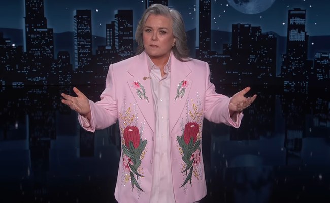 Watch: Trumps Albtraum - Rosie O'Donnell moderiert Jimmy Kimmels Show