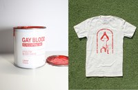 Watch: TShirts mit Gay Blood als Protest gegen Blutspendeverbot