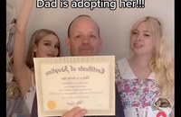 Watch: Vater adoptiert trans BFF seiner Tochter