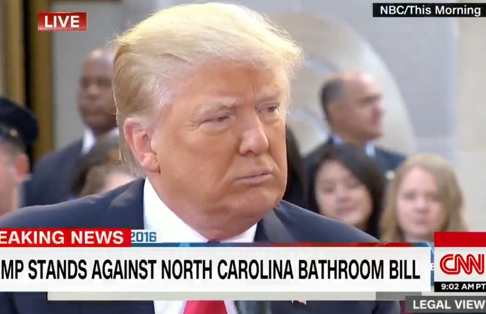 Watch: Was Donald Trump vor genau 10 Jahren über trans Menschen sagte...