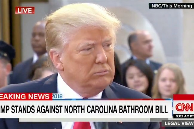Watch: Was Donald Trump vor genau 10 Jahren über trans Menschen sagte...