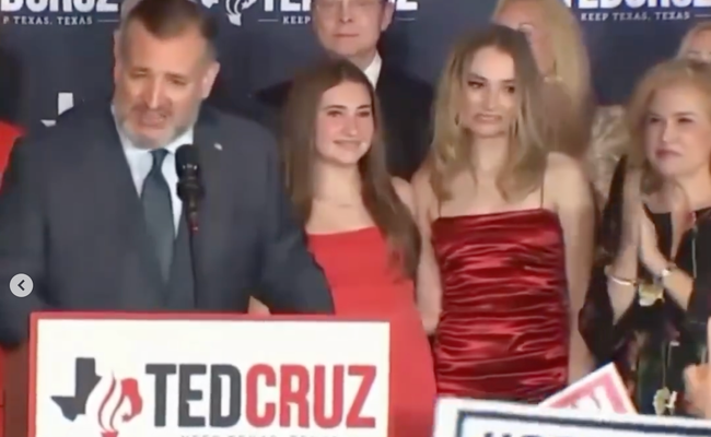 Watch: Was Ted Cruz's Tochter von Trump hält spricht Bände