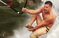 Watch: Water Skiing Strip