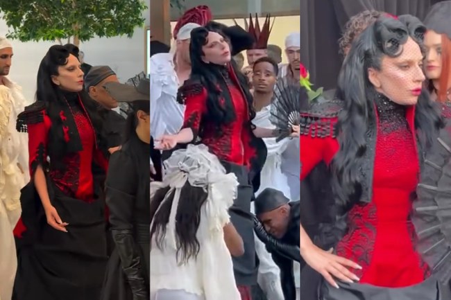 Watch: What an Entrance, Lady Gaga!