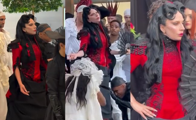 Watch: What an Entrance, Lady Gaga!