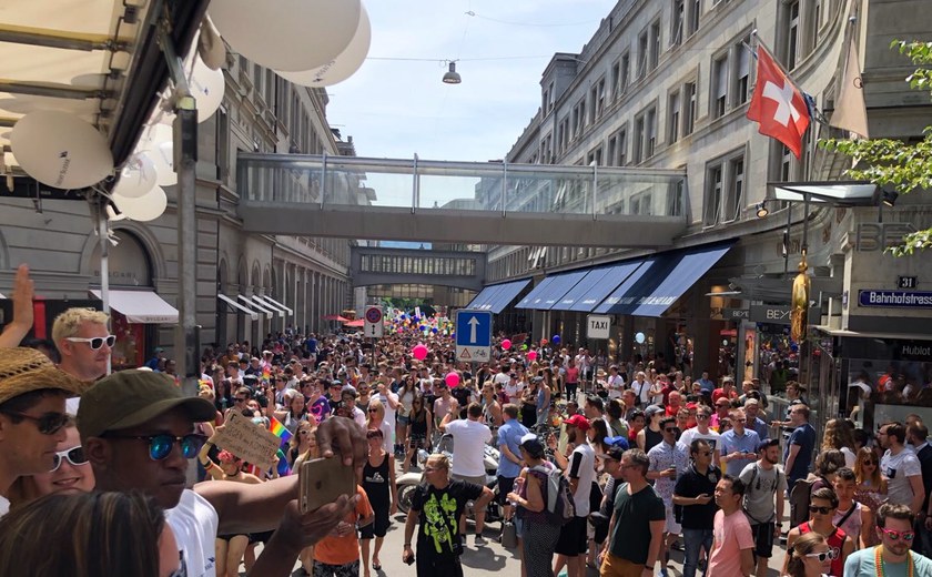Wieder ein Besucherrekord an der Zurich Pride