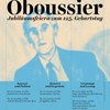 125 Jahre Robert Oboussier: Buch- und CD-Präsentation