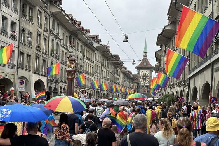 Bern Pride: Demonstration
